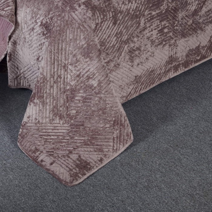 Патрисия (пепел роза) Покрывало 240х260