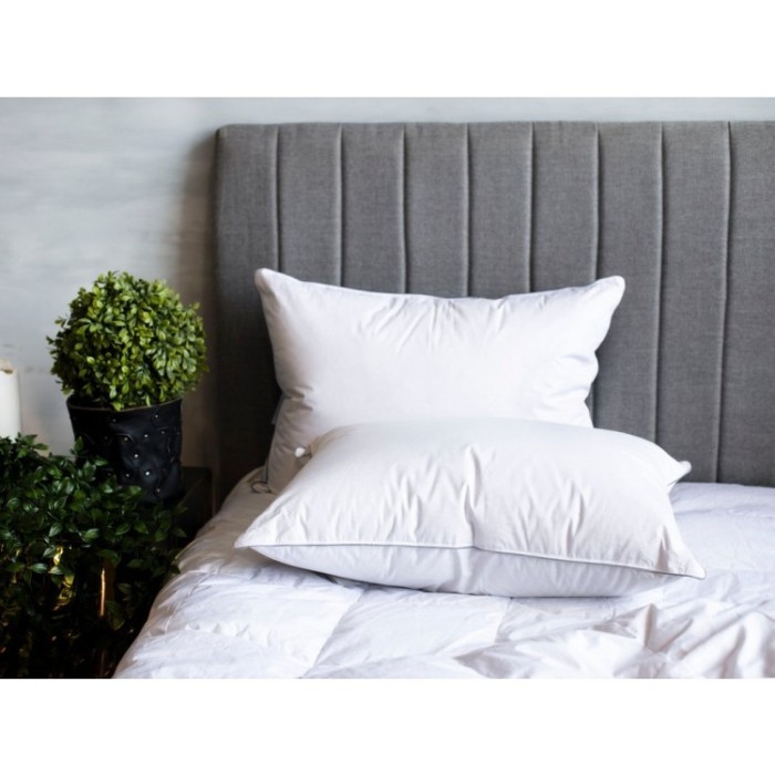 Подушка German Grass Gray Familie Down мягкая 50 х 68