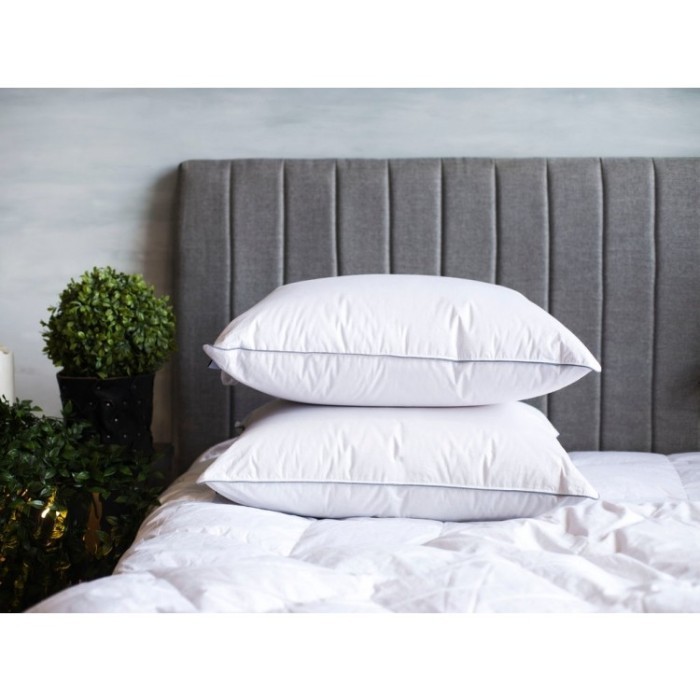 Подушка German Grass Gray Familie Down мягкая 50 х 68