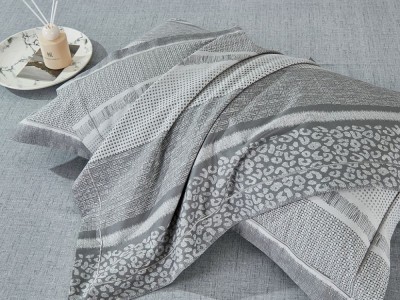 Комплект с летним одеялом cемейный из печатного сатина 160х220 см, 2225-2OSP