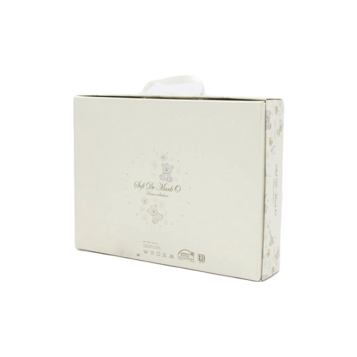 MISLI (роз) 100х150см Плед вязаный детское