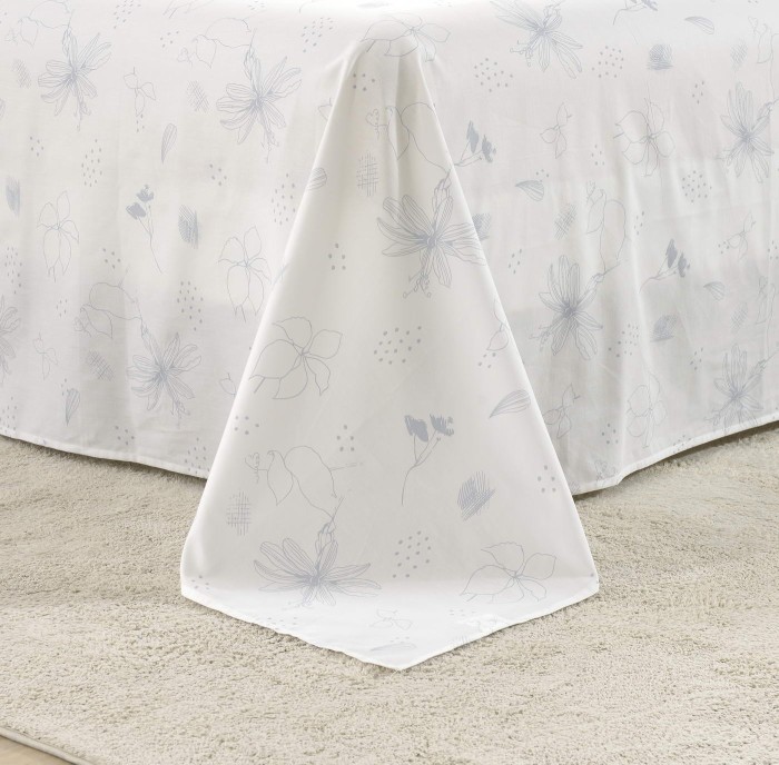 Норвуд (синий) Комплект постельного белья сатин 1.6