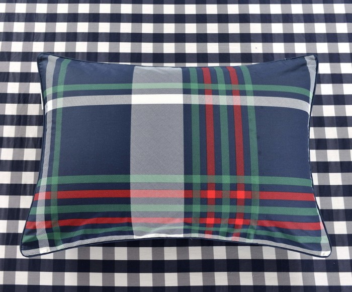 Абердин (синий) Комплект постельного белья сатин 7Е