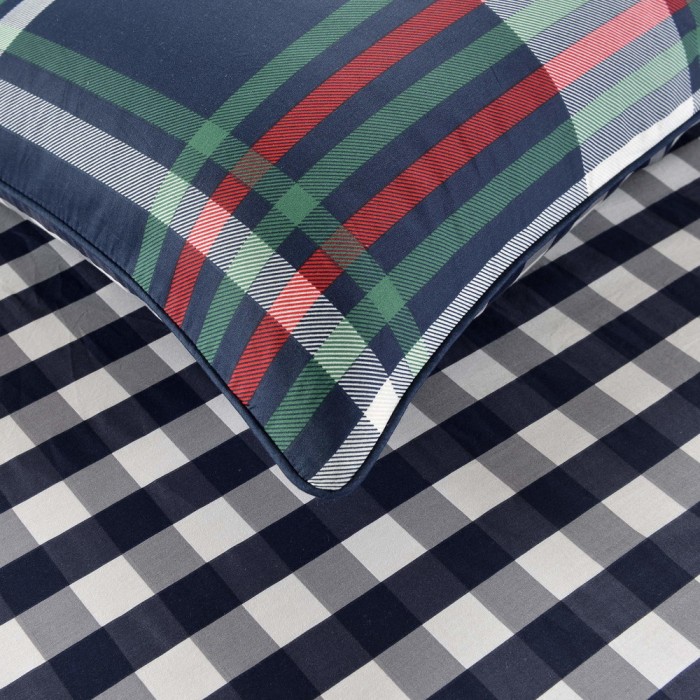 Абердин (синий) Комплект постельного белья сатин 7Е