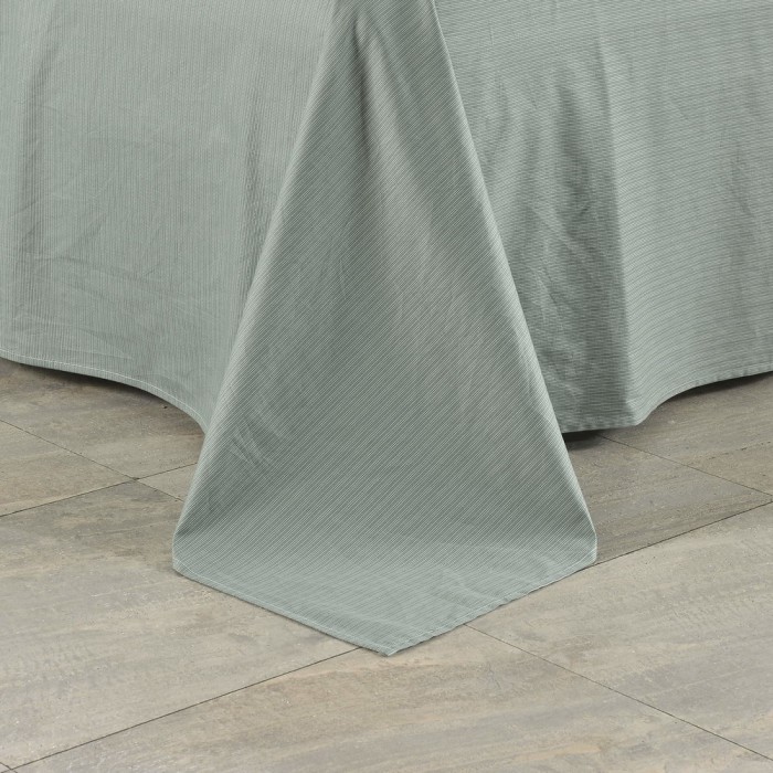 Аселия (зеленая) Комплект постельного белья сатин Евро 4н