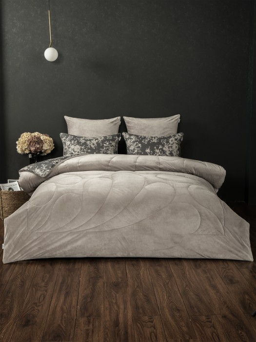 Комплекты для сна Эльба (бежевый графит) АВС Cotton Семейный