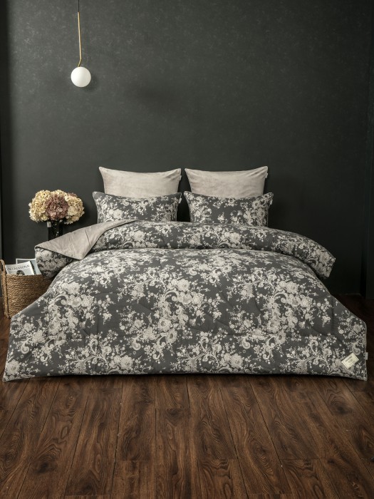 Комплекты для сна Эльба (бежевый графит) АВС Cotton Семейный