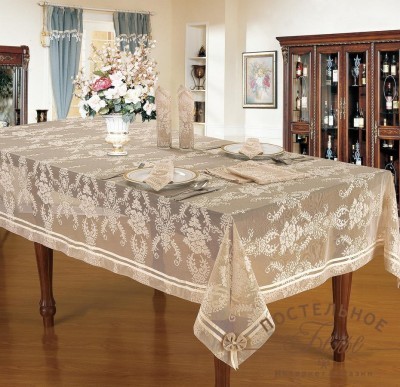 Мишель (беж) Скатерть 150х220