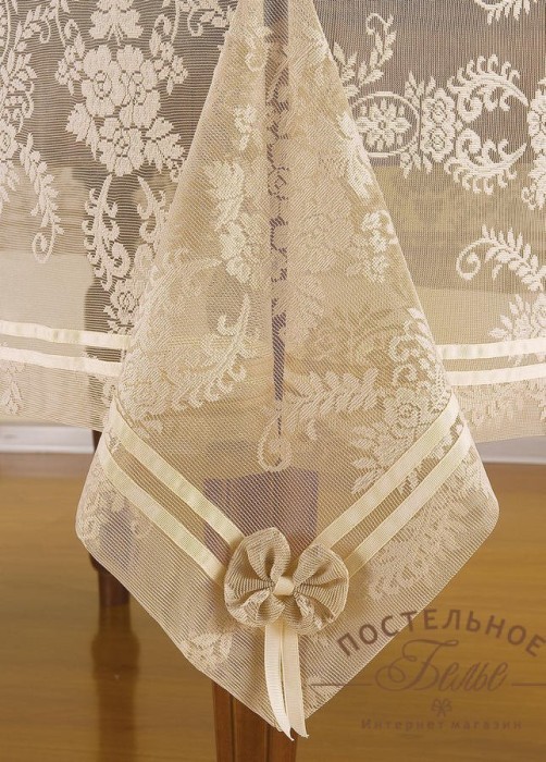 Мишель (беж) Скатерть 150х220