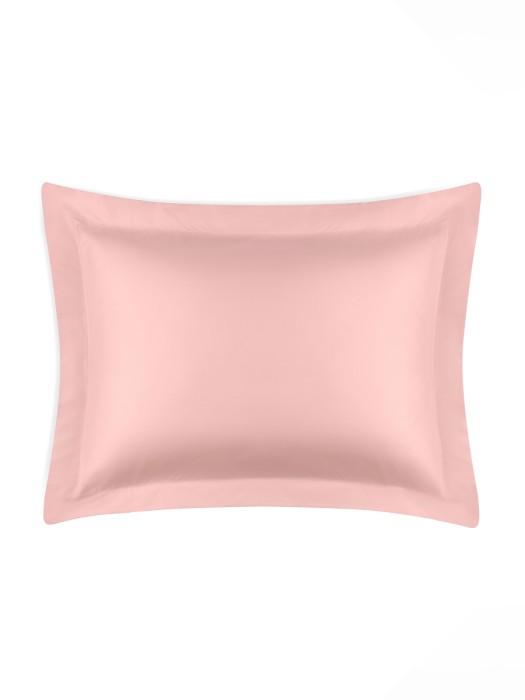 Постельное белье Arya из Oднотонного Сатина 2 Сп. 200x220 Vip Розовый