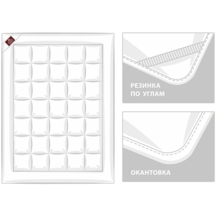 Наматрасник MATTRESS CAMEL WOOL GRASS всесезонный 160х200