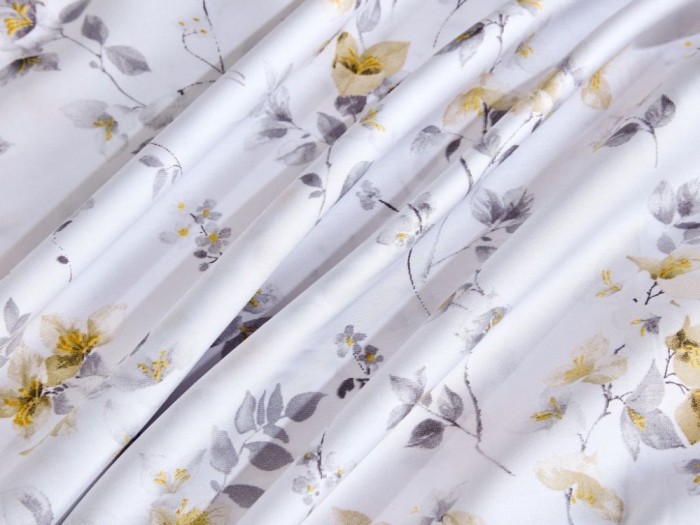 Постельное белье Asabella 2126-6 евро сатин тенсел-люкс