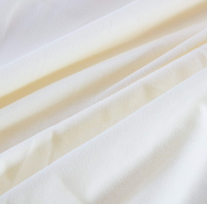 Саманта (молоко) Комплект постельного белья жатка Евро 4н