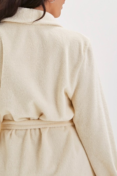 Махровый халат Mono (E 701) Банановый