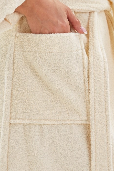 Махровый халат Mono (E 701) Банановый