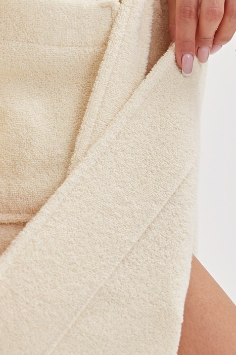 Махровый халат Mono (E 701) Банановый