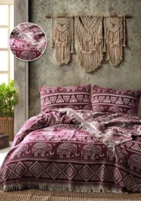 Покрывала Турция ELEPHANT BED SPREAD RED-205x240