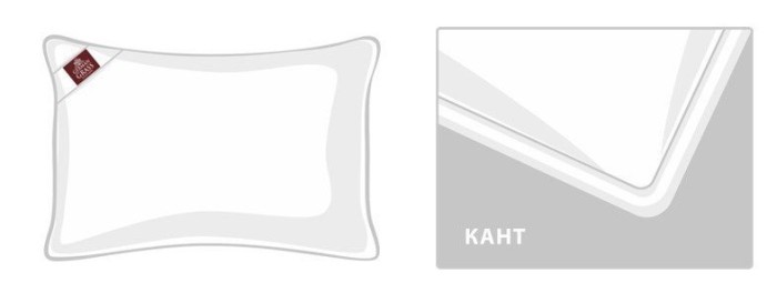 Подушка BABY BATTERFLY низкая 40х60