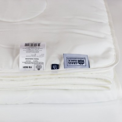 Одеяло стеганное с кантом German Grass TENCEL FAMILIE BIO всесезонное 160х220