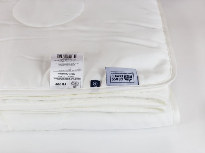 Одеяло стеганное с кантом German Grass TENCEL FAMILIE BIO всесезонное 160х220