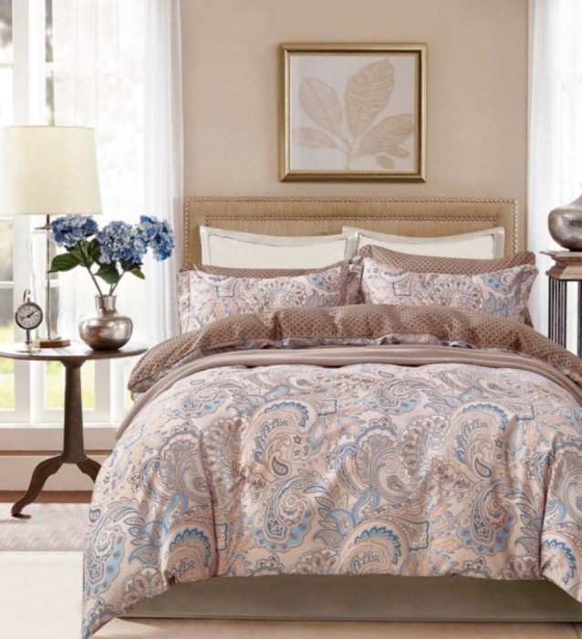 Постельное белье Valtery печатный C-446 евро