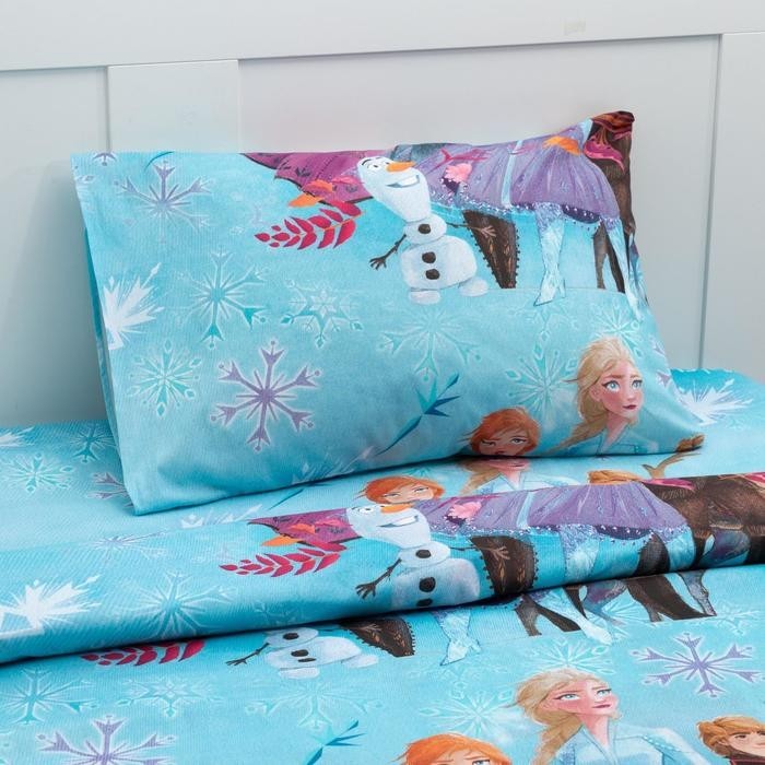 Детское постельное белье 1,5 сп "Nature is magical" Холодное сердце 143*215 см, 150*214 см, 50*70 см -1 шт