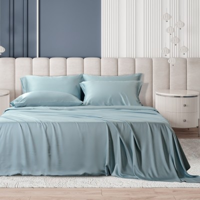 Простыня Sharmes &quot;Bamboo&quot;, 300х270 (голубой)