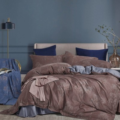 Простыня на резинке Sharmes , (серый) 200х200