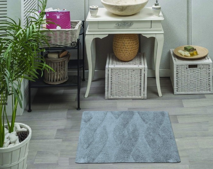 JILLIAN (темн.фиол) Коврик для ванной 60х100