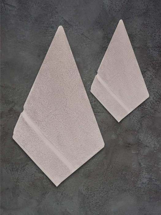 Damaris (светло серое) 30х50 Полотенце Махровое