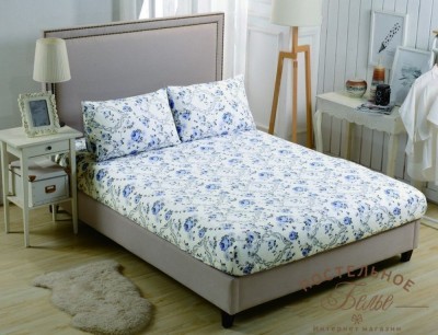 Простыни на резинки Сатин печатные PCT-R-232 200х200