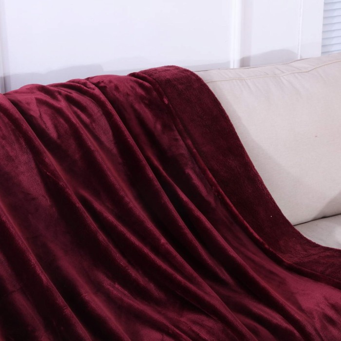 Марсель (бордо) Покрывало 160х220
