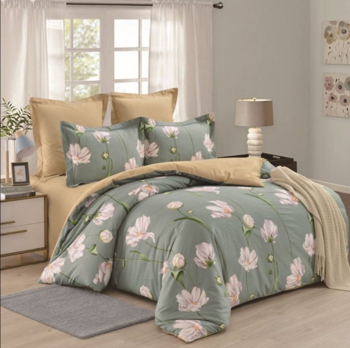 Постельное белье Valtery печатный C-458 семейное