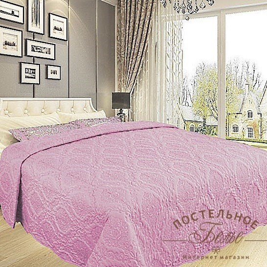 Покрывало DA Classic 38-7-230 розовое