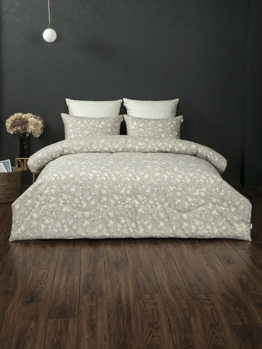 Комплекты для сна Дюпрей (кремовый платина) АВС Cotton Евро