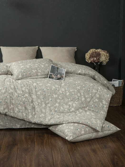 Комплекты для сна Дюпрей (кремовый платина) АВС Cotton Евро