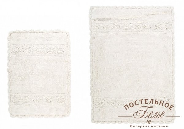 Коврики для ванной WALTZ Ecru-60x90+40x60