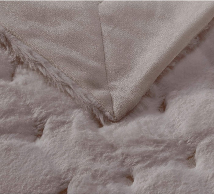 Бернард (серый) Плед 220х240