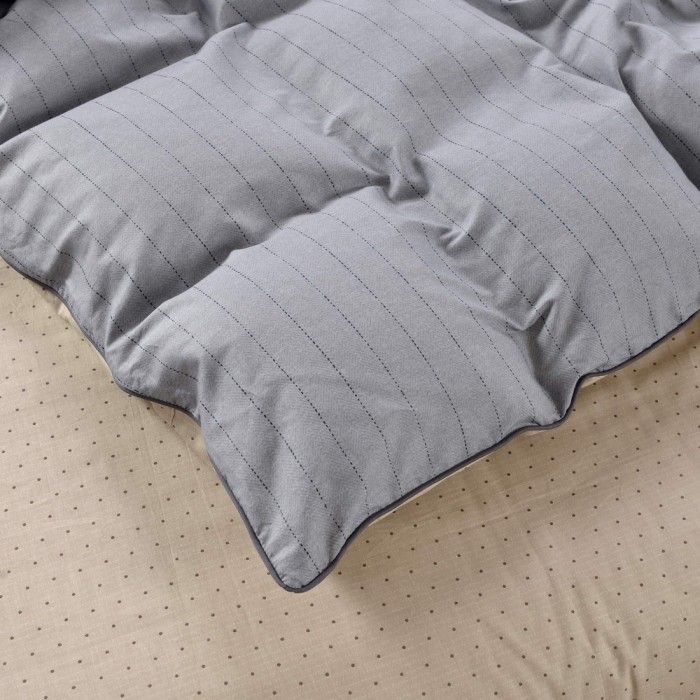 Адреан (серый) Комплект постельного белья сатин 7Е