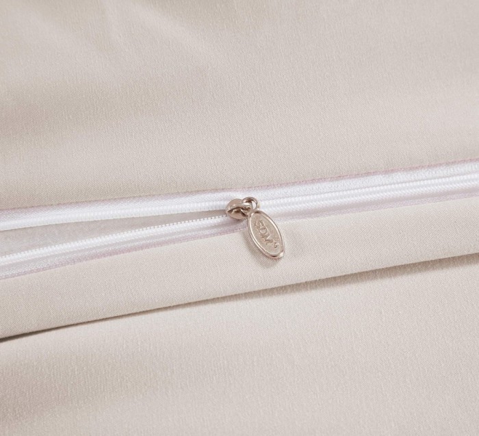 Саманта (беж) Комплект постельного белья жатка Евро 4н