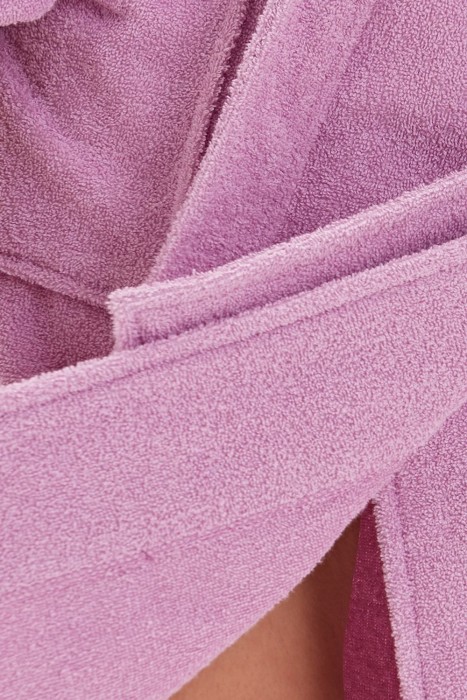 Махровый халат Mono (E 701) Фиалковый
