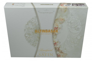 Постельное белье "ALTINBASAK" VIVID cатин ( Eвро ) Кремовый
