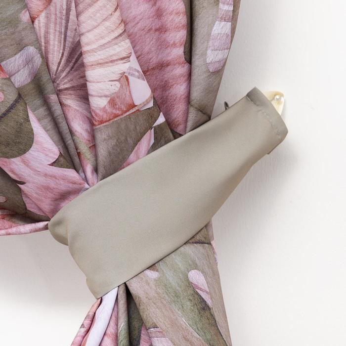 Комплект штор д/кухни с подхватами Этель "Сад" 145х180см-2 шт., 100% п/э