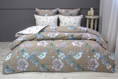 Постельный набор Вивьен (латте жемчуг) Cotton полуторный