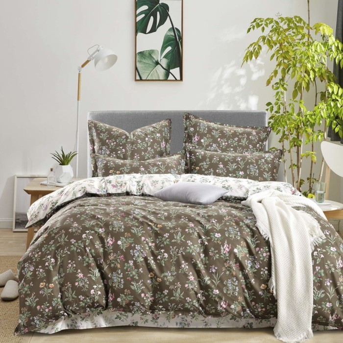 Элла кофейный Комплект постельного белья сатин 7Е