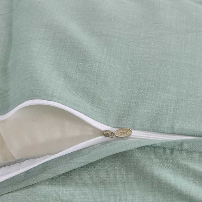 Лавр (зеленый) Комплект постельного белья сатин 1.6