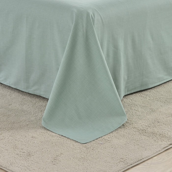 Лавр (зеленый) Комплект постельного белья сатин 1.6