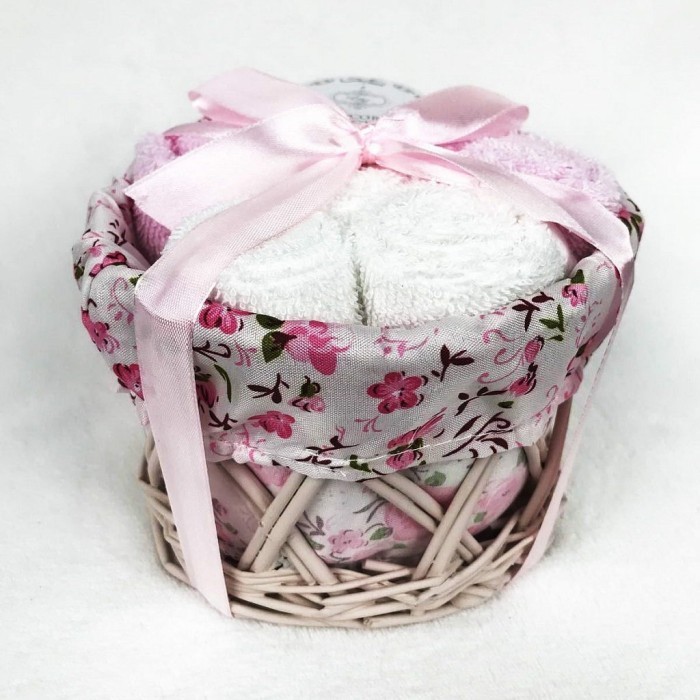 Мира (розовая) Набор 30х30 (6 шт)