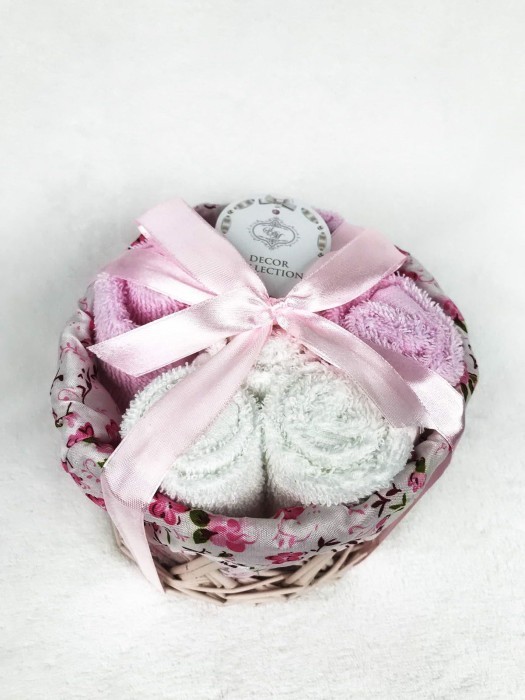 Мира (розовая) Набор 30х30 (6 шт)