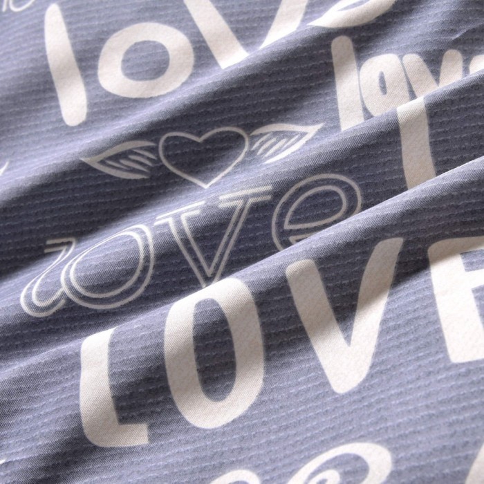 Love (розовая) Комплект постельного белья сатин 7Е